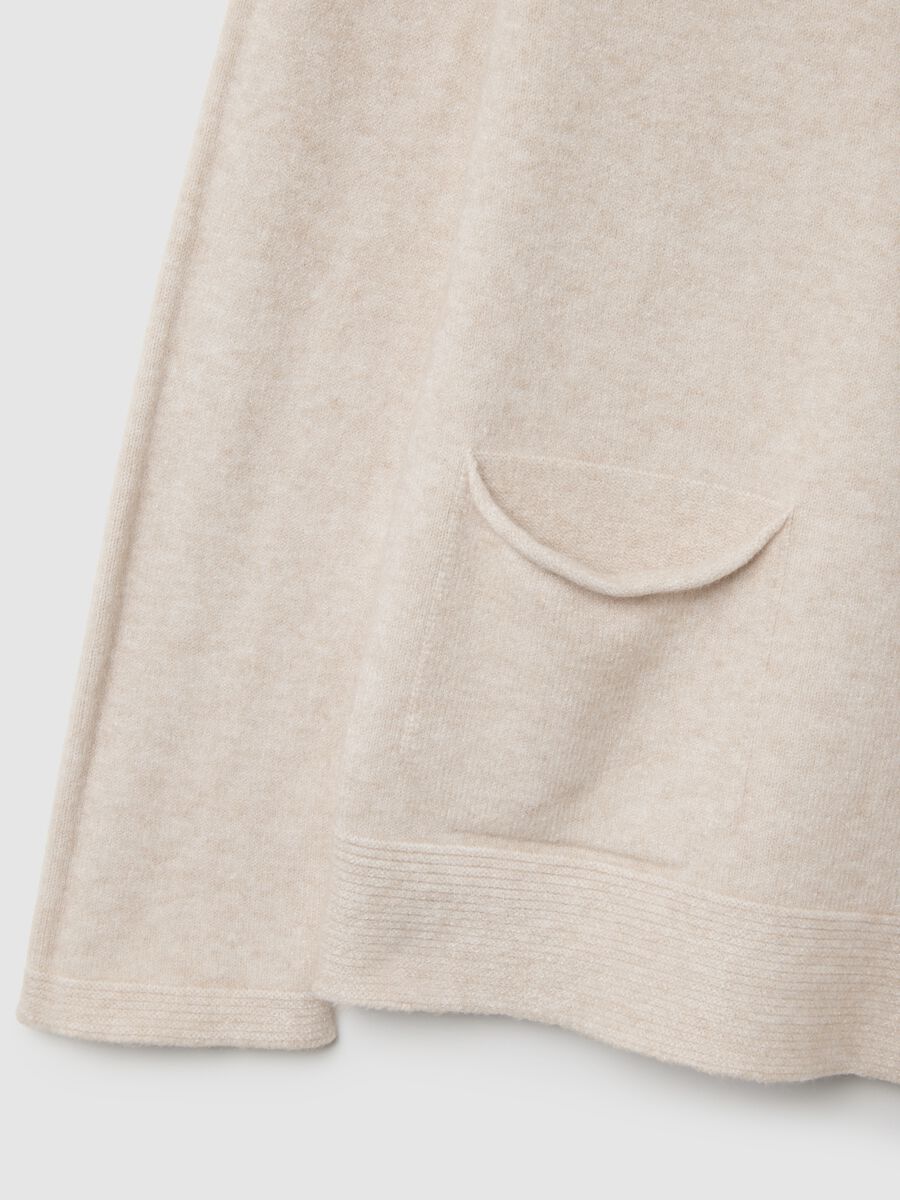 Beige Regular Fit Jumper_5