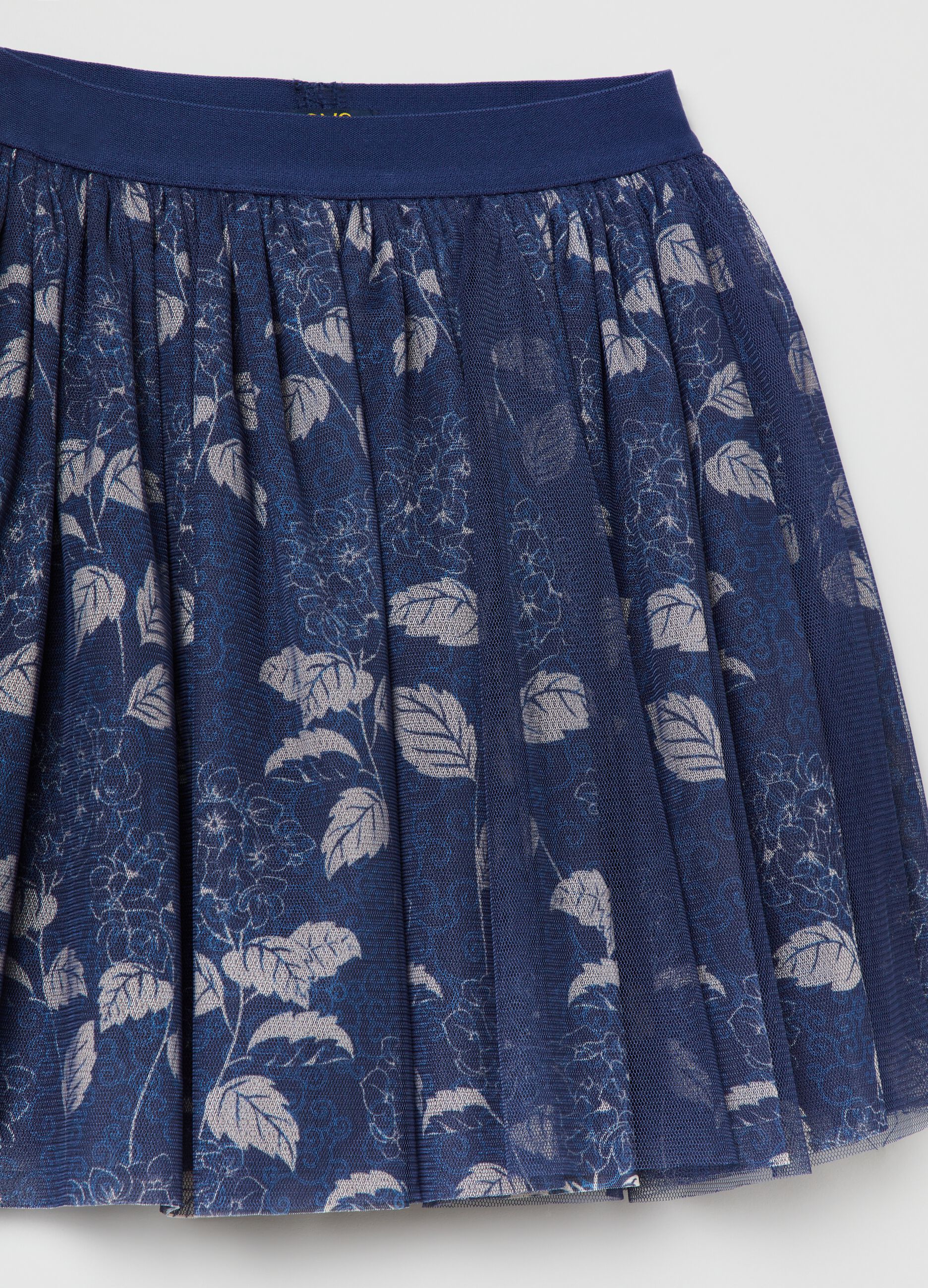 Gonna floreale in tulle_2