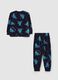Fleece pyjamas with walruses print_1