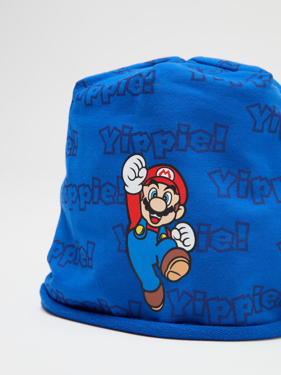 French terry hat with Super Mario™ print_2
