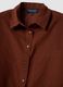 Brown pure cotton oversized shirt_5