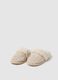Beige slippers with soft interior_1