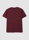 Red regular-fit stretch piqu&eacute; cotton-blend T-shirt with Easy Dry_6