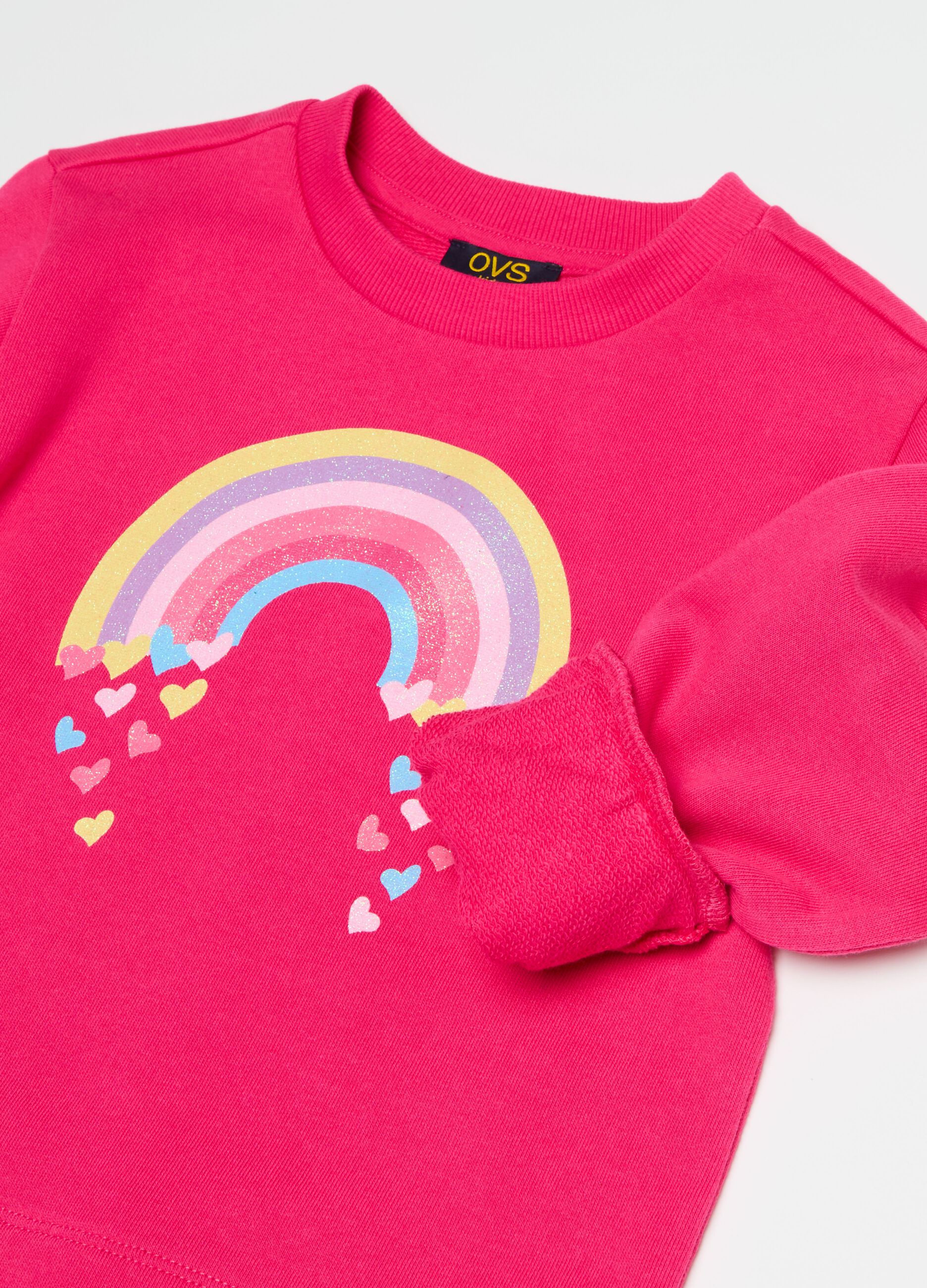 Jogging set in French Terry con stampa