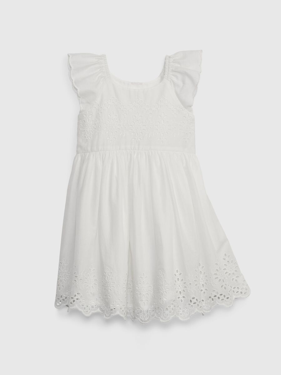 Cotton broderie anglaise dress_0