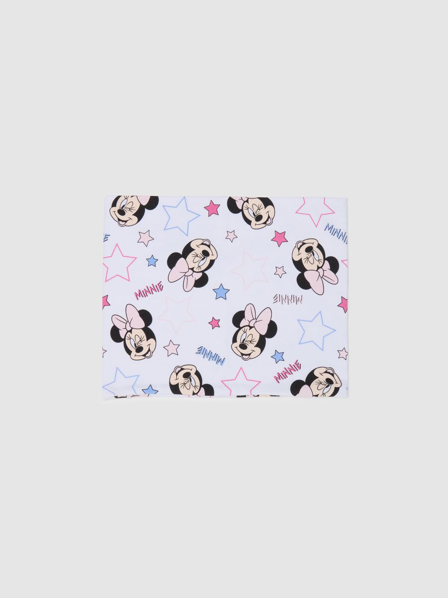 Jersey neck warmer with Minnie Mouse print_0