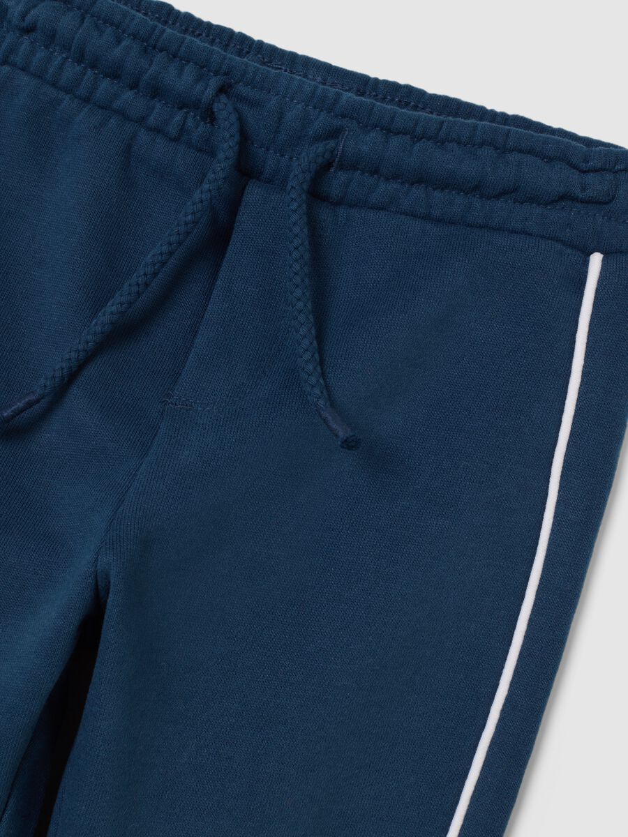 Set felpa pantalone multicolor da bimbo in puro cotone regular fit_3