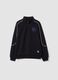 Black PlayStation half-zip cotton-blend sweatshirt_0