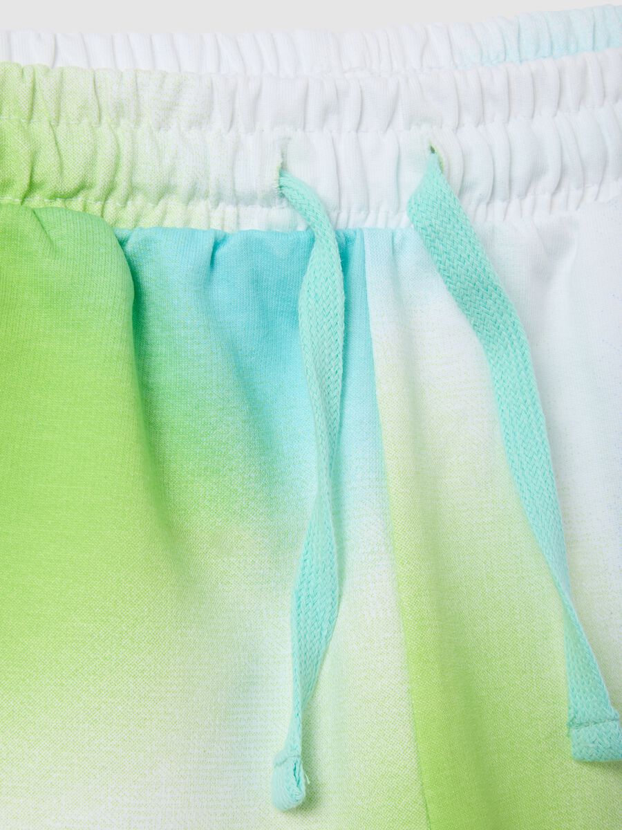 Boys' multicolour regular fit pure cotton shorts_3