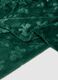 Green blanket with Christmas patterns_1