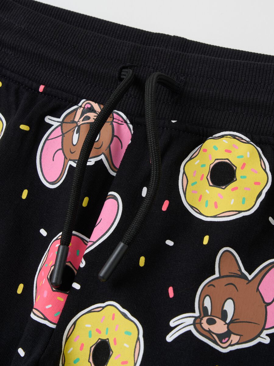 Shorts with drawstring, and Jerry and donuts print_2