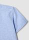 Boys&rsquo; blue striped linen-cotton blend shirt, regular fit_3