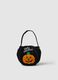 Black Bag with Pumpkin Print_0