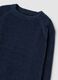 Blue stretch crew-neck top_2