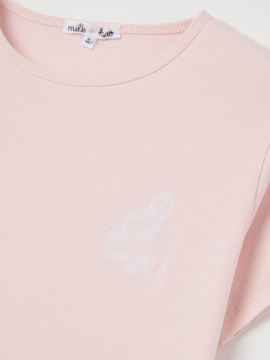 Slim-fit T-shirt in cotton_5
