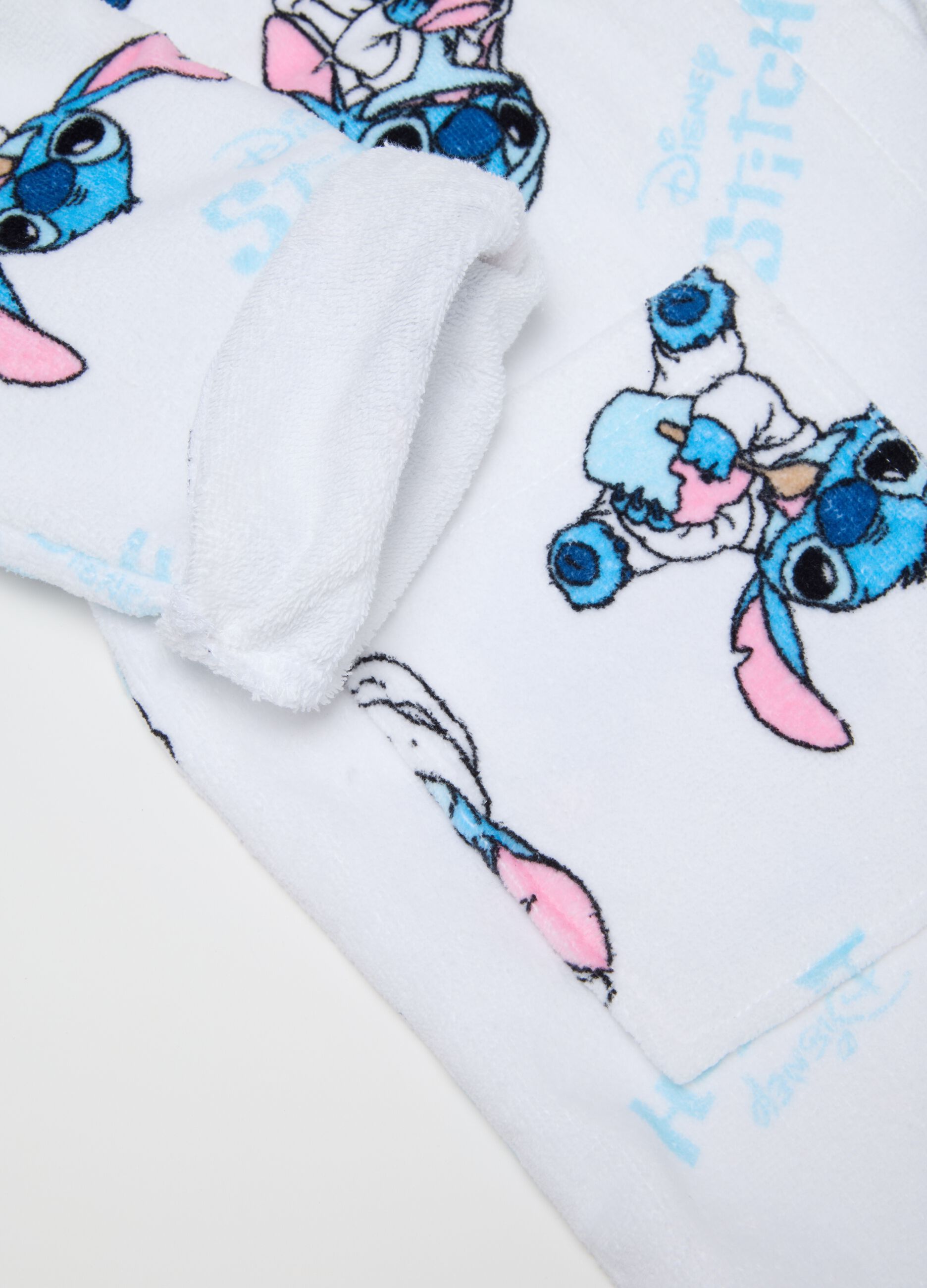 Girls' pure cotton multicolour bathrobe