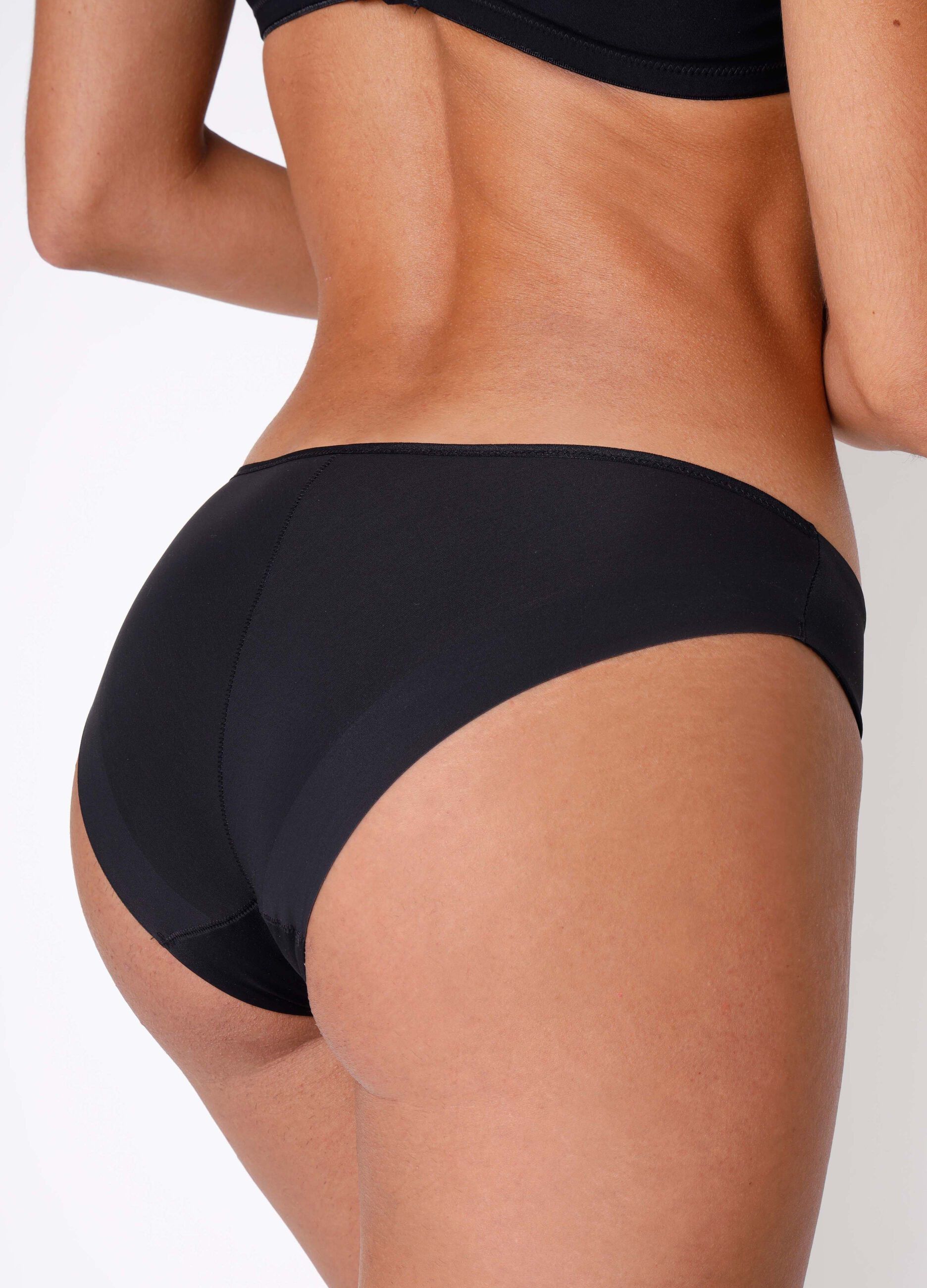 Slip in microfibra neri LOVABLE