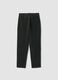 Green regular-fit ribbed stretch-cotton trousers_1
