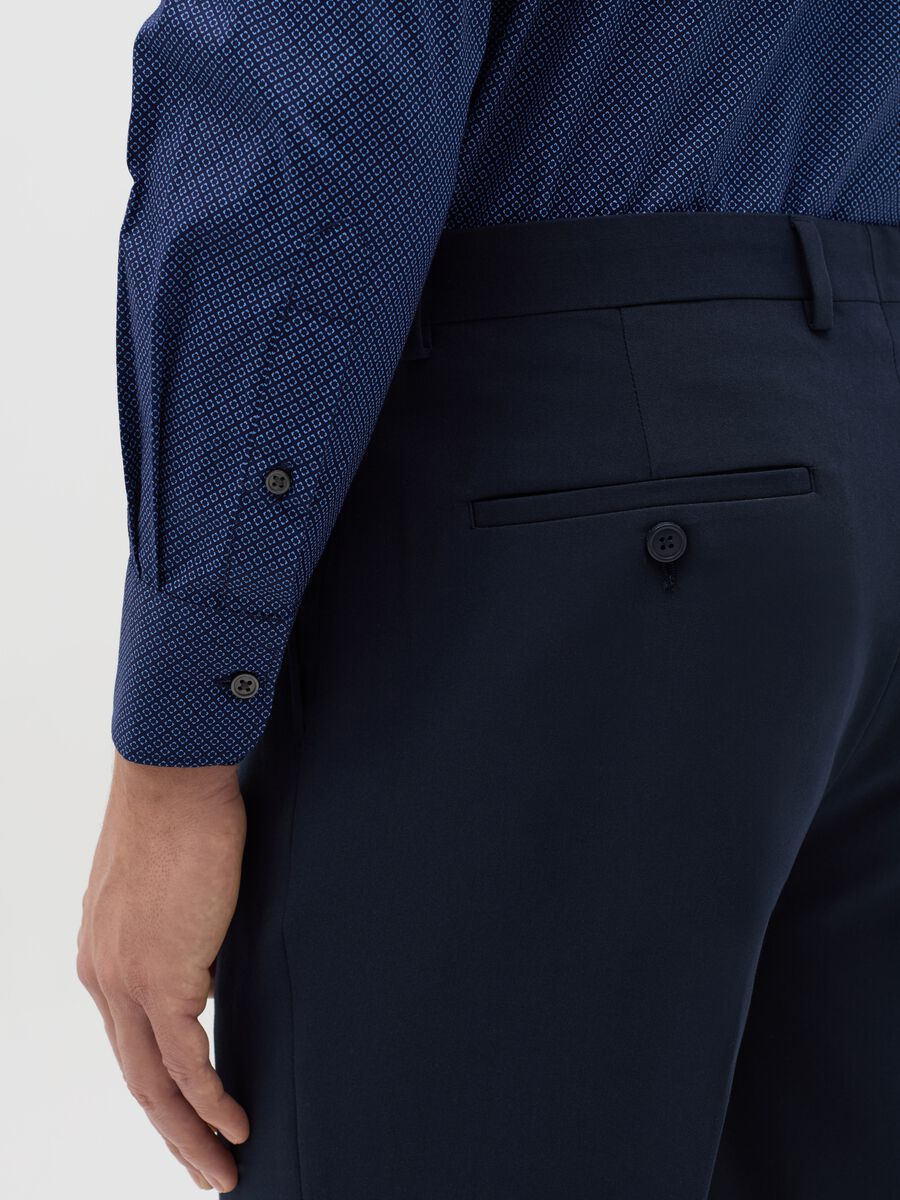 Regular-fit shirt with micro pattern_3