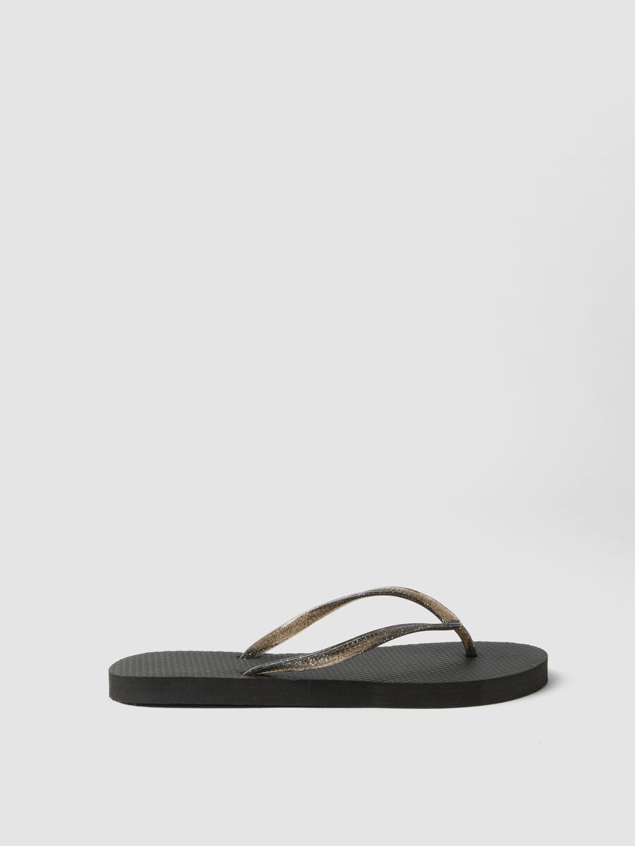 Infradito nere con cinturini traslucidi_0