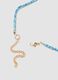 Multicoloured rope necklace with decorative charms_2