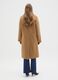 Brown wool blend regular fit coat with buttons_2