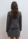 Blazer grigio in misto lana e viscosa slim fit_3