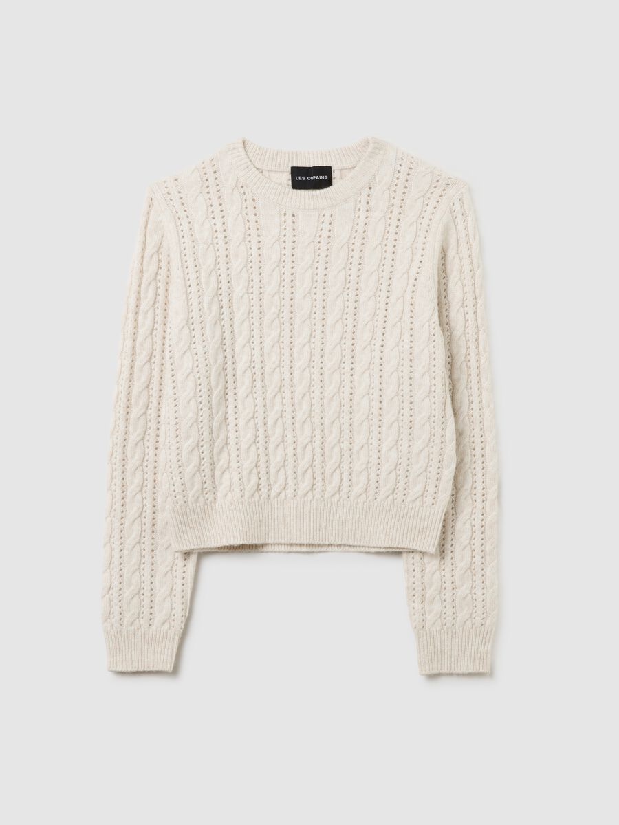 Beige Regular Fit Sweater_4
