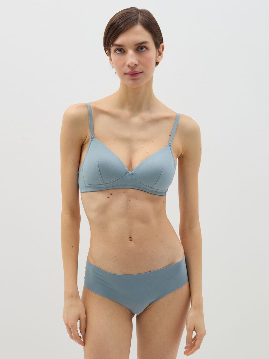 The Triangle semi-padded bra_0