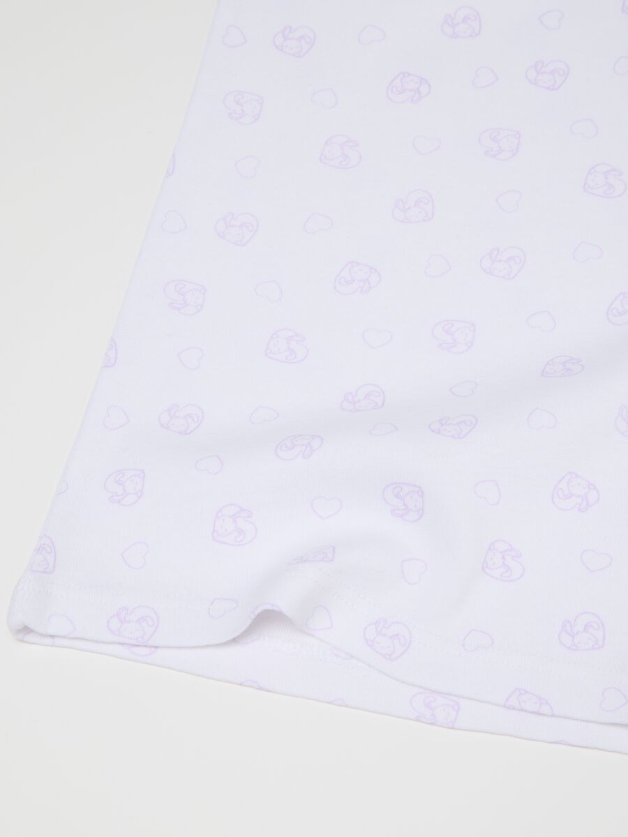 Girls' multicolour pure cotton vest pack_2