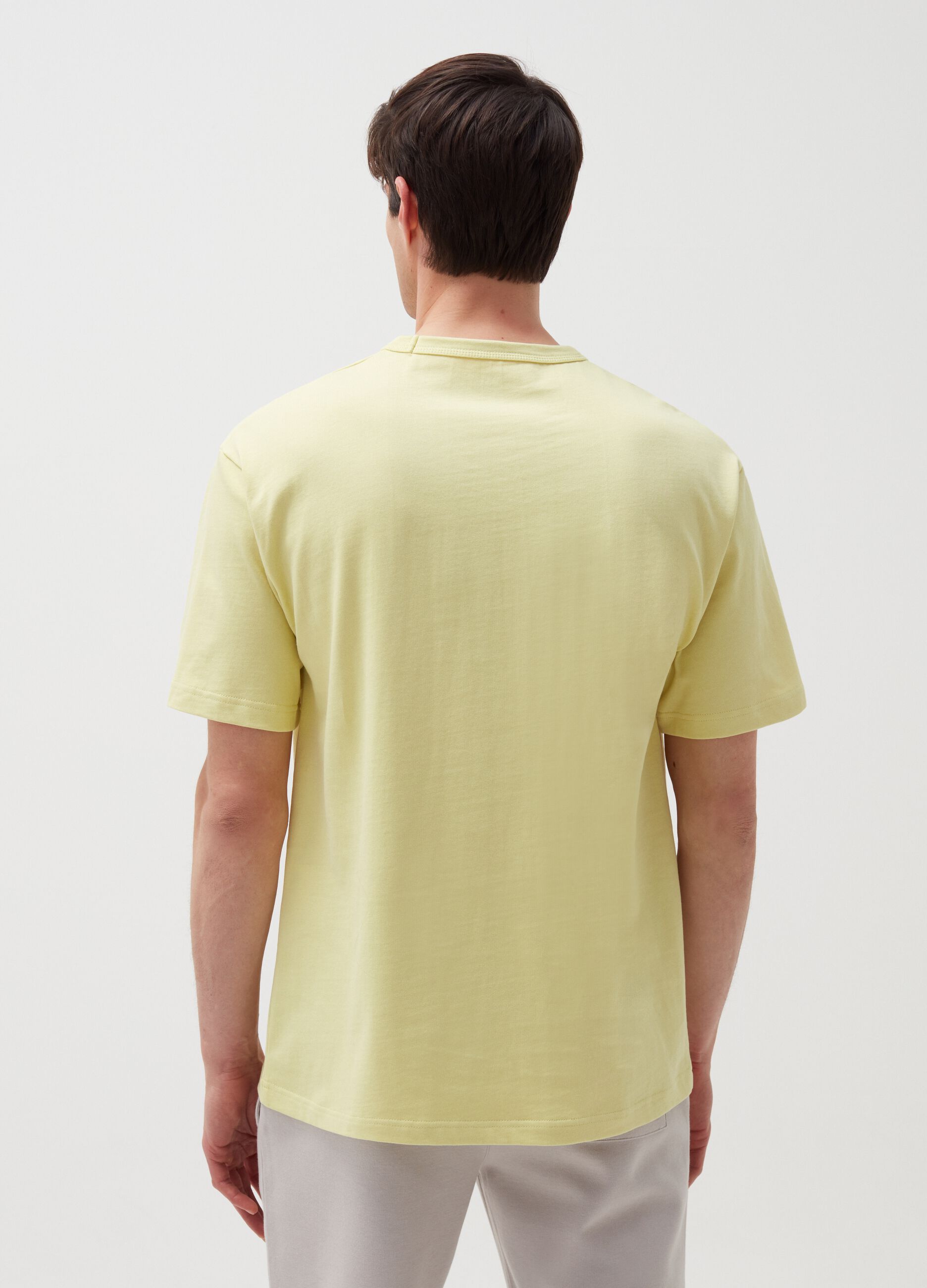 T-shirt boxy fit in cotone
