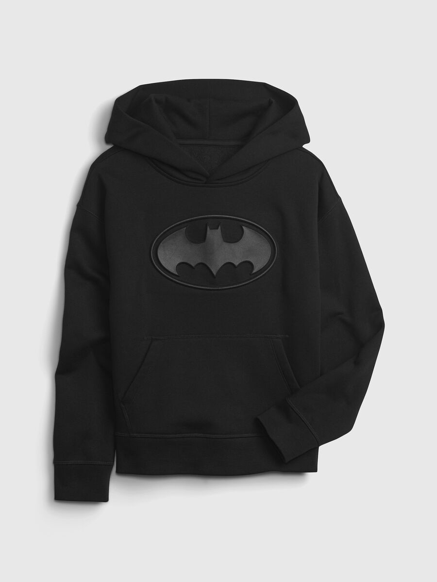 Oversize hoodie with Batman logo_0