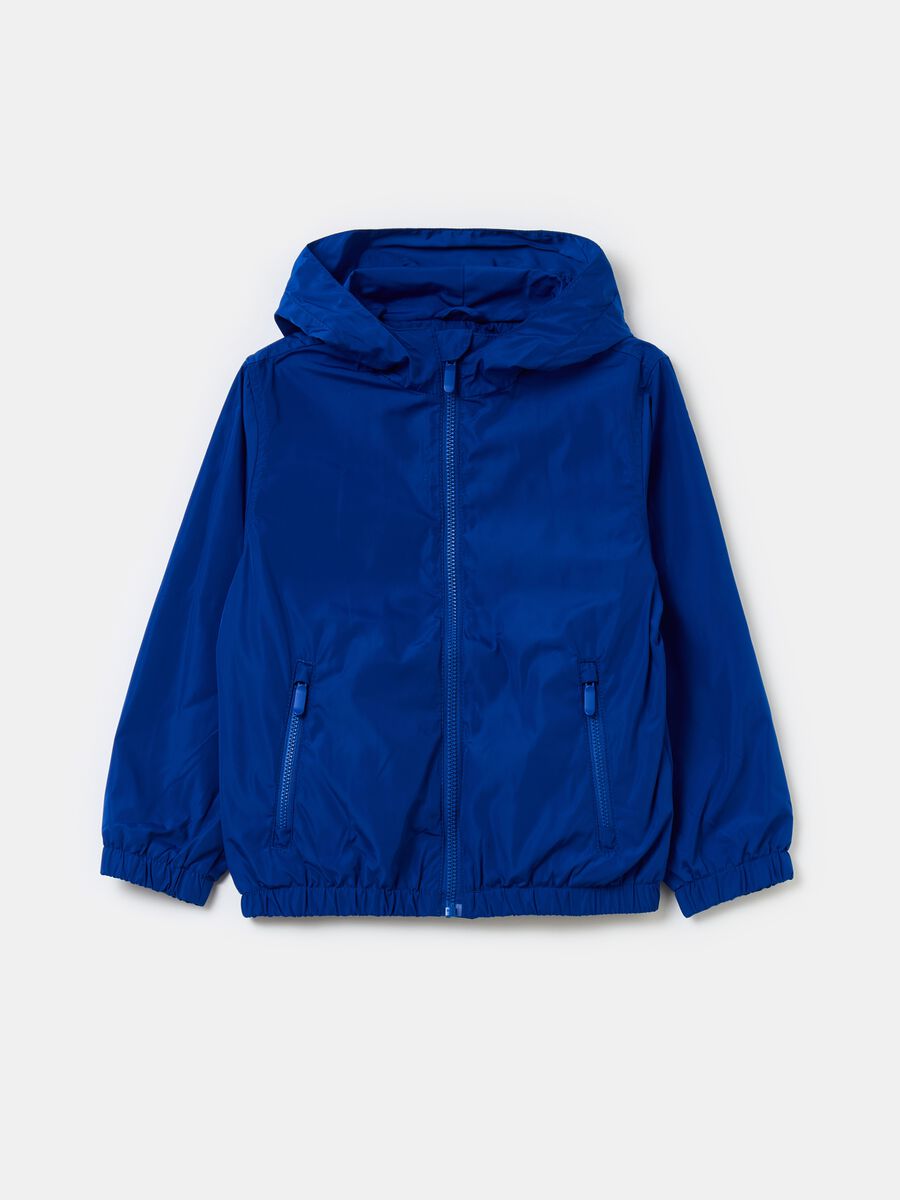 Waterproof jacket with hood_0