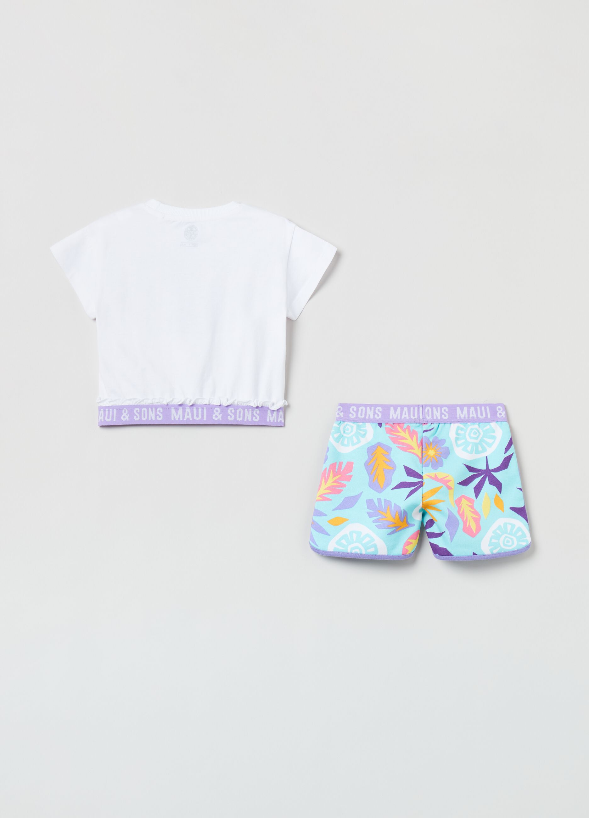 Jogging set con elastico stampa Maui and Sons_1