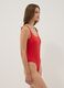 Costume intero rosso in tessuto elasticizzato_1