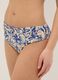 Blue and beige stretch bikini bottoms_3