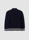 Blue pure cotton regular-fit cardigan for boys_1