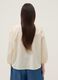 Beige pure cotton shirt with embroidery_3