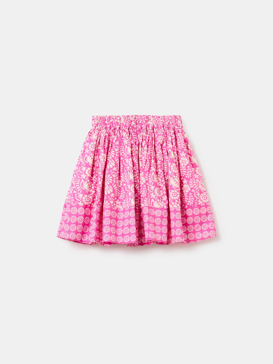 Skirt with floral pattern_1