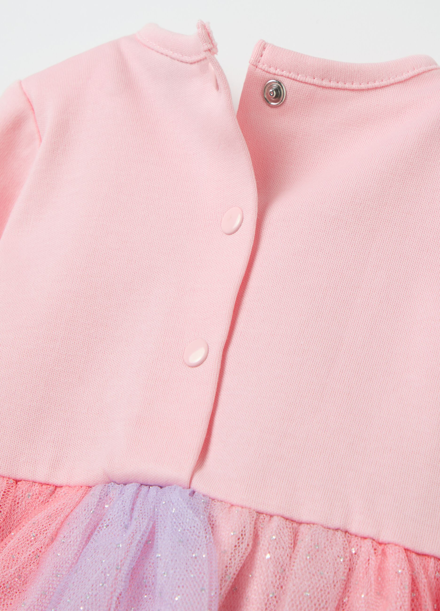 "Colorful Life" dress with tulle skirt