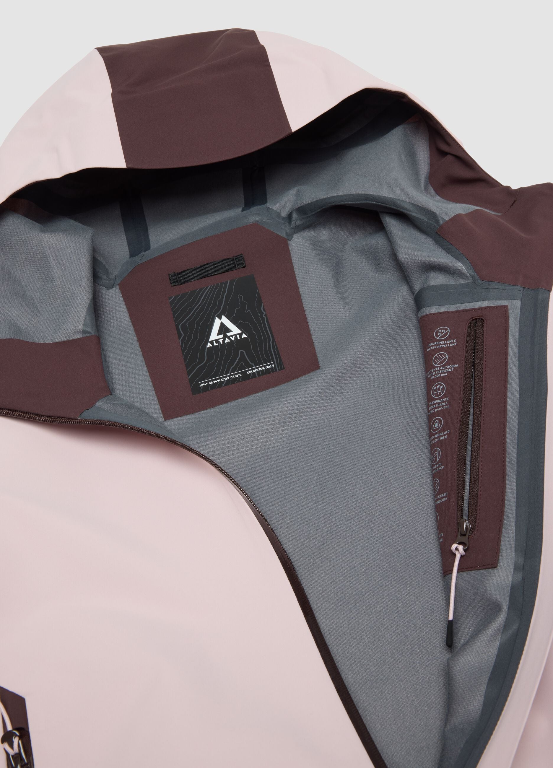 Water-Repellent Ski Shell with Mini Skirt ALTAVIA WITH DEBORAH COMPAGNONI