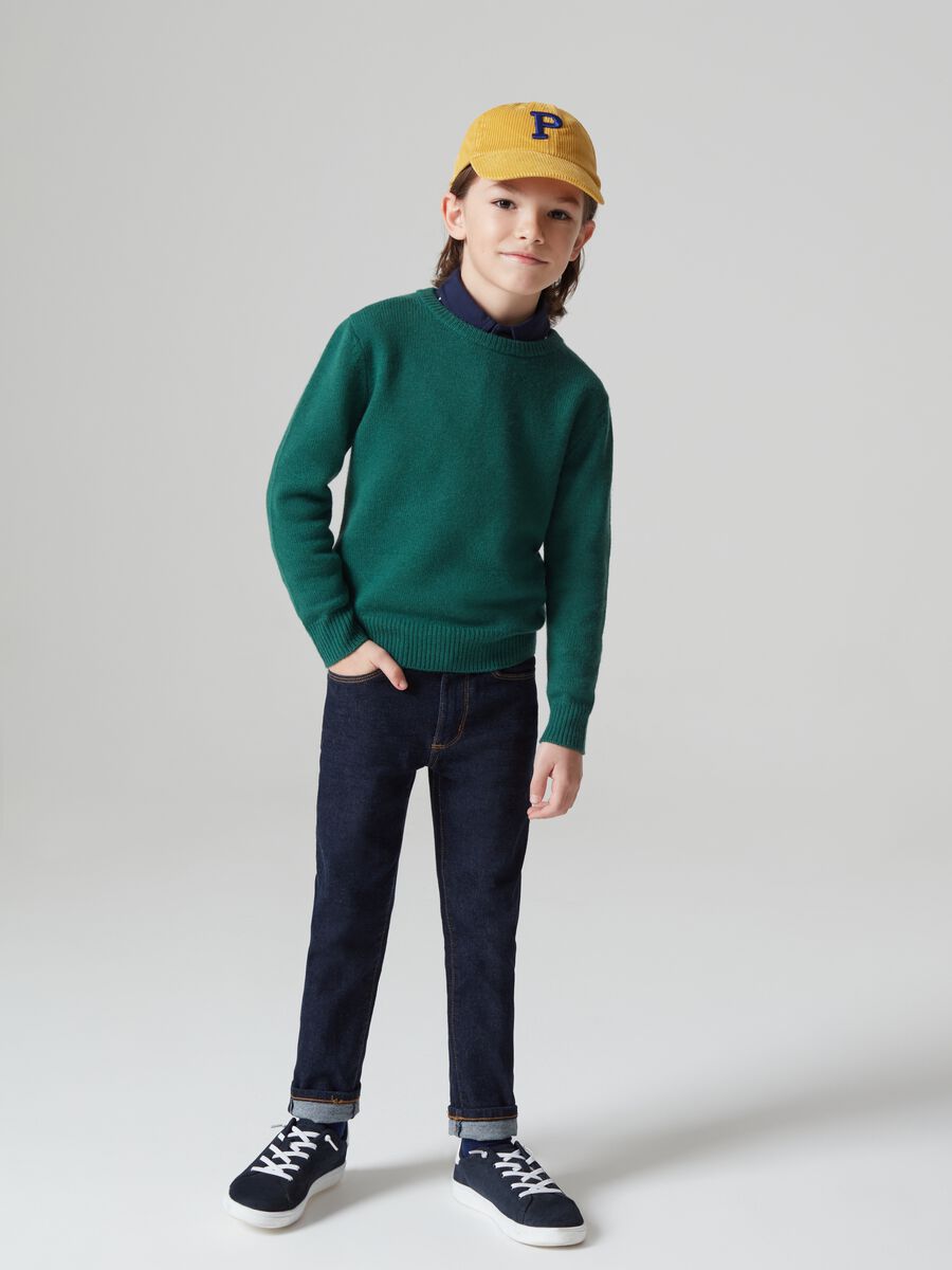 Pullover in misto lana _0