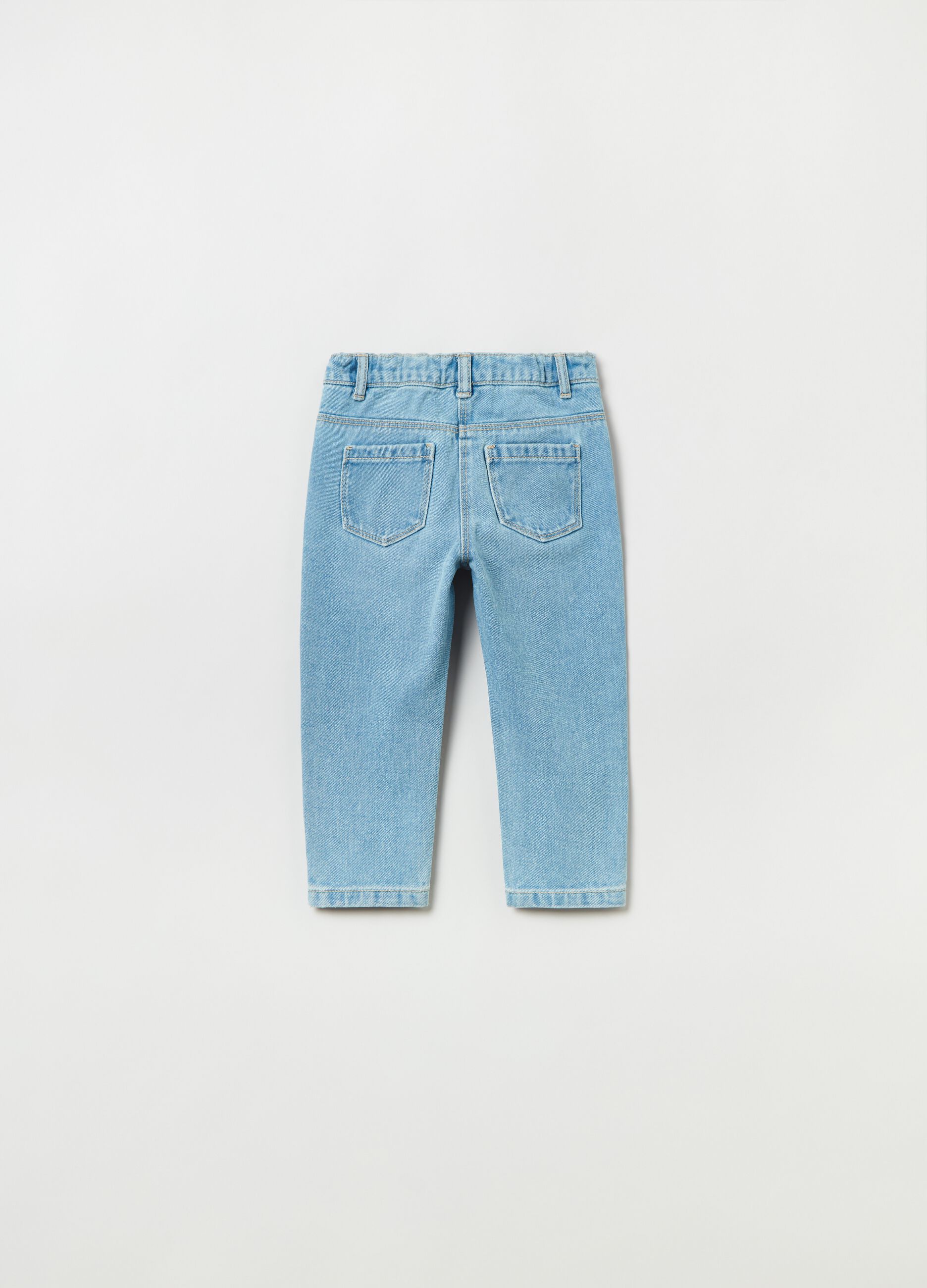 Jeans baggy fit con patch_1