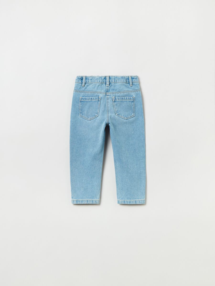 Jeans baggy fit con patch_1