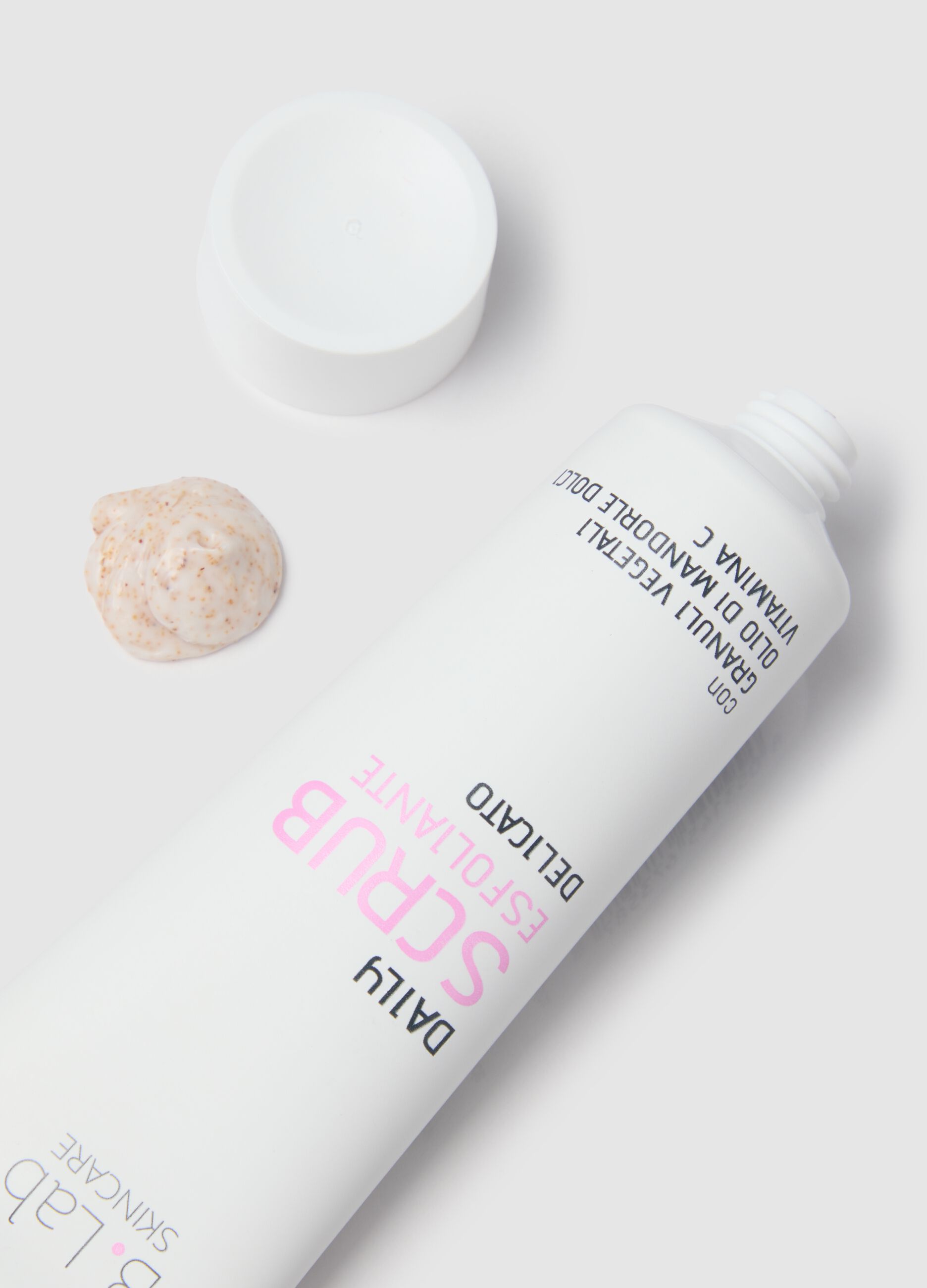 Gentle face scrub, travel size - Korean skin care