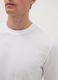 White long-sleeve t-shirt in stretchy cotton regular fit_3