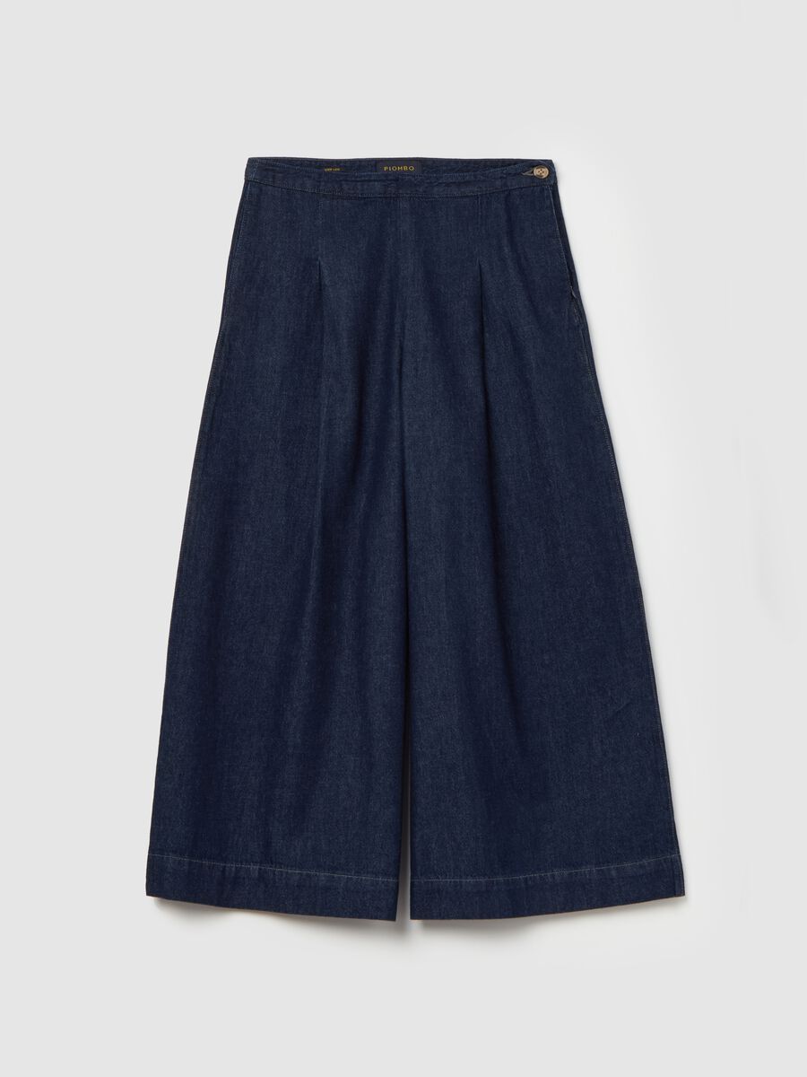 Jeans sartoriale relaxed fit con pinces_4