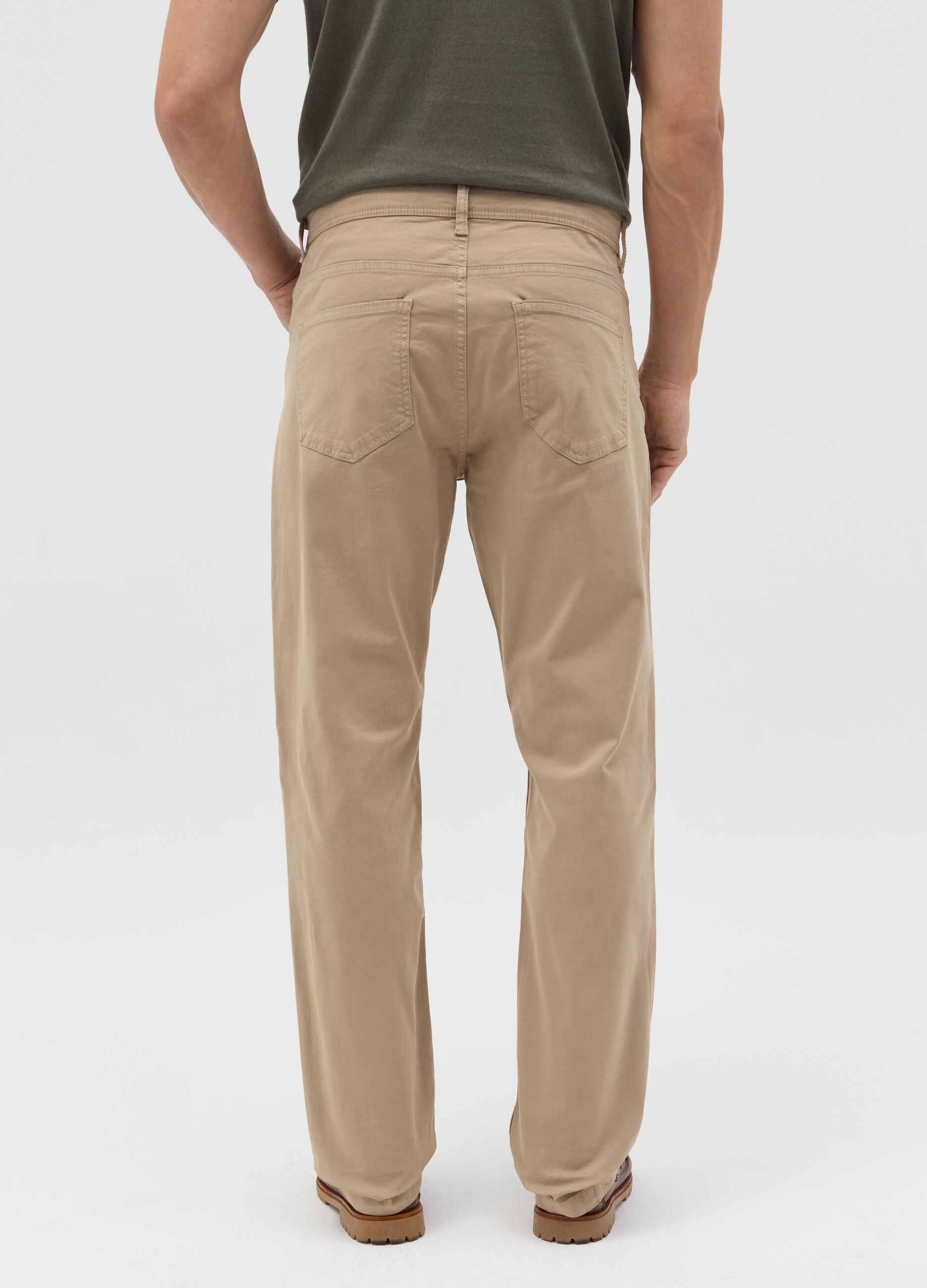 Regular-fit trousers with five pockets