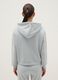 Grey cotton blend hoodie regular fit_2
