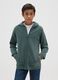 Boy's green pure cotton sweatshirt regular fit_0